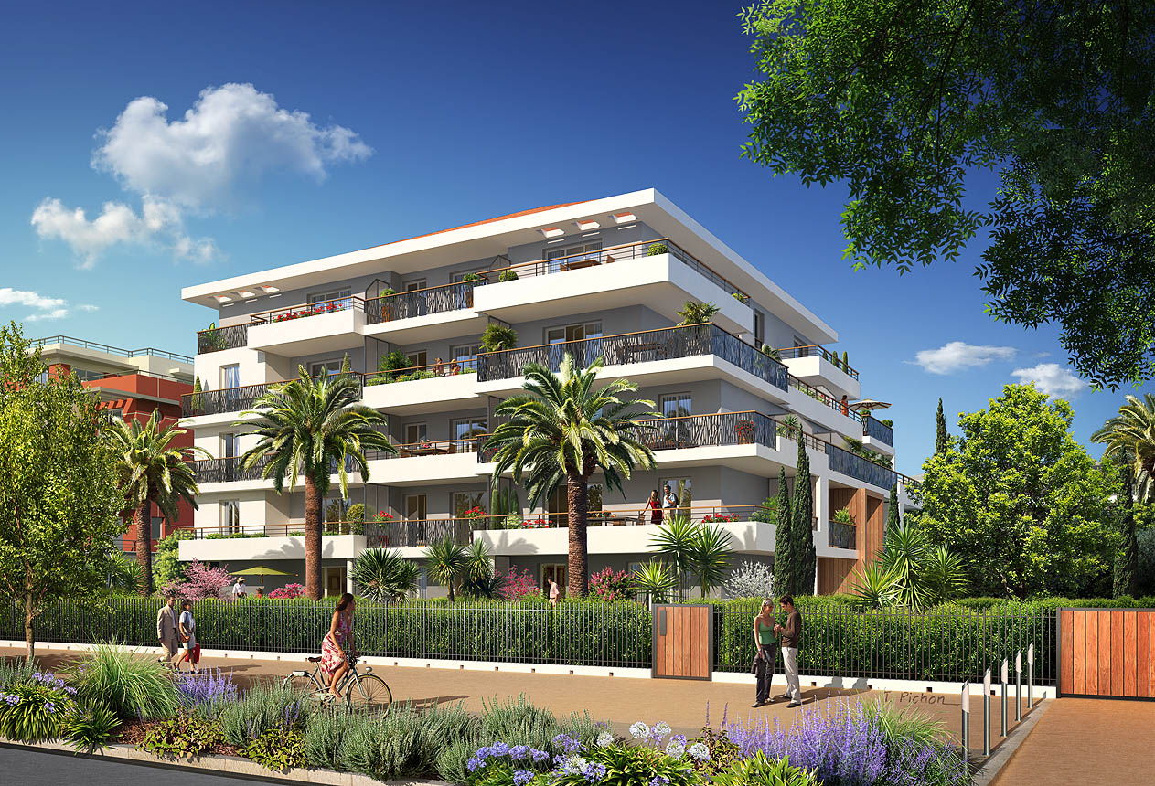 perspective - immobilier - programme VILLA ALICE