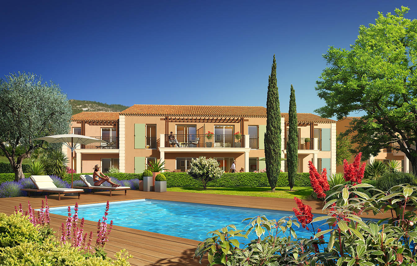 perspective - immobilier - programme ÉCRIN VERT