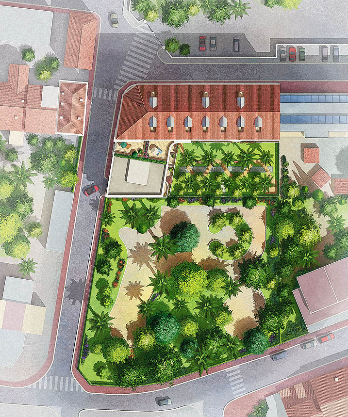 plan de masse - immobilier - programme BRISTOL PARK