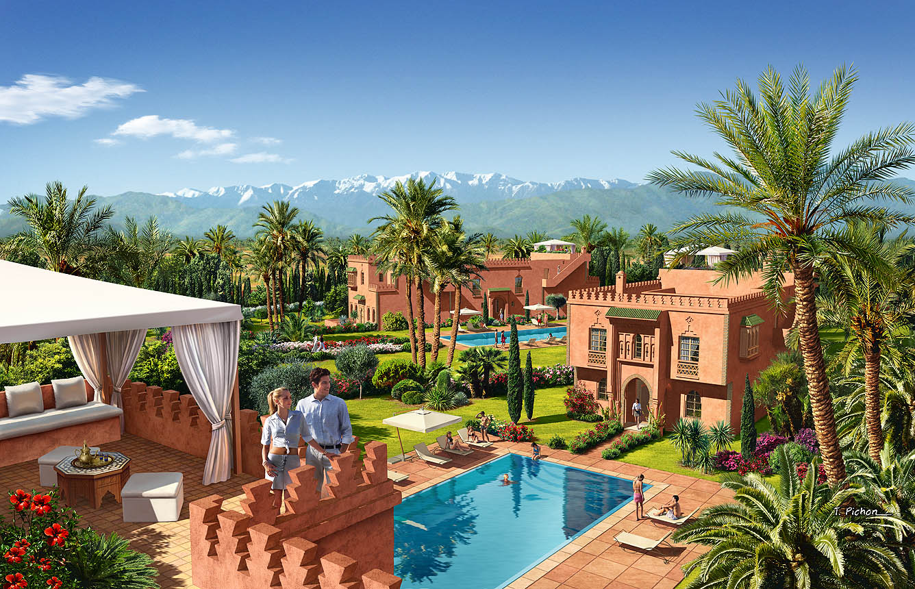 perspective - immobilier - programme RÉSIDENCE DAR REDA