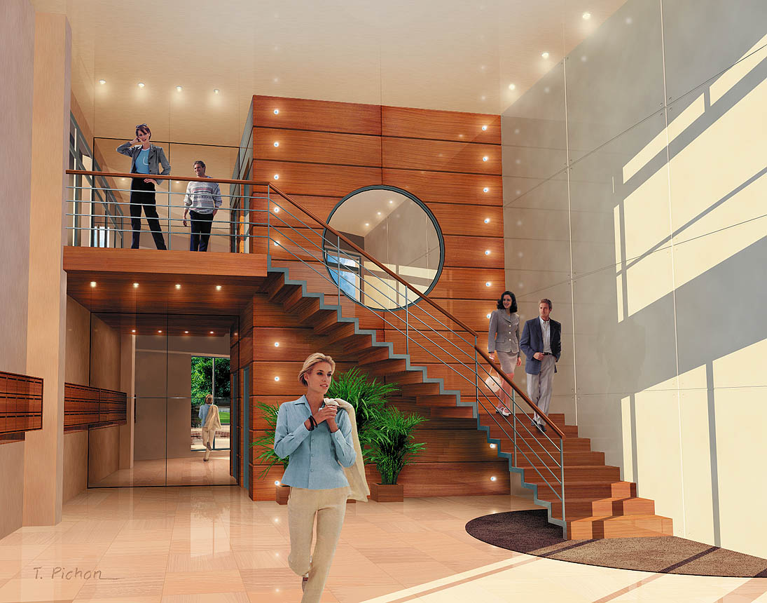 perspective - immobilier - programme LE GARDIN