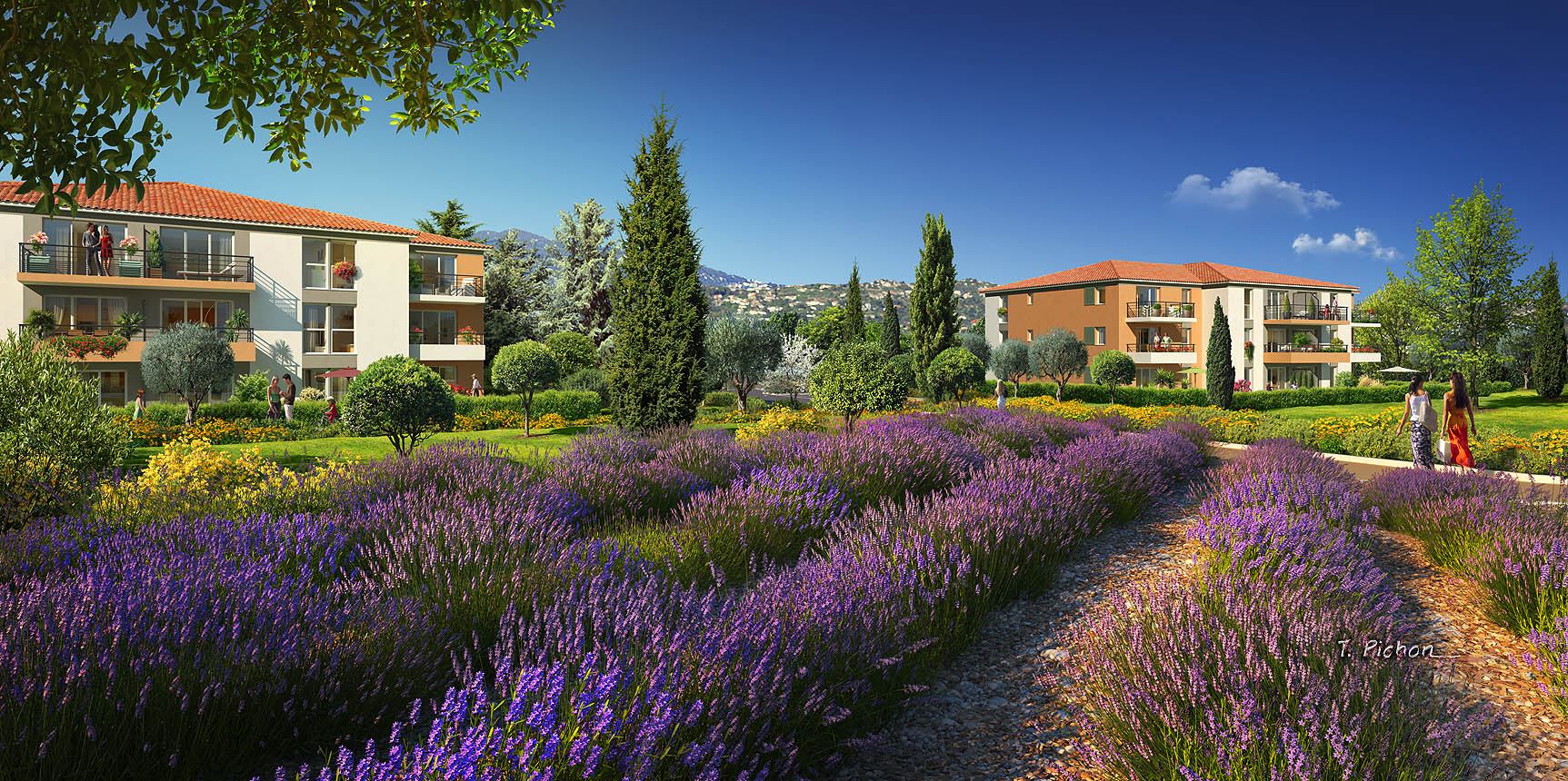 perspective - immobilier - programme SECRET PARK